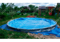 56714 Каркасный бассейн Bestway овальный 427х250х100 см