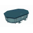 58424 Тент для каркасного бассейна Power Steel Oval Pools 300х200х84 см Bestway